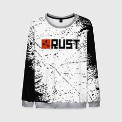 Мужской свитшот RUST брызги красок
