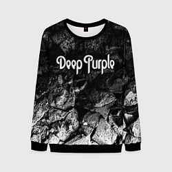 Свитшот мужской Deep Purple black graphite, цвет: 3D-черный