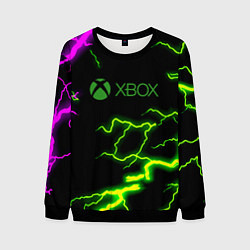 Мужской свитшот Xbox storm молнии