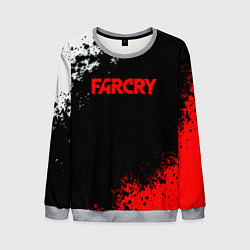 Свитшот мужской Farcry текстура краски, цвет: 3D-меланж