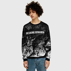 Свитшот мужской Breaking Benjamin black graphite, цвет: 3D-черный — фото 2