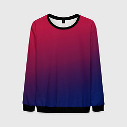 Мужской свитшот Gradient red-blue