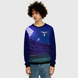 Свитшот мужской Lazio ночное поле, цвет: 3D-черный — фото 2