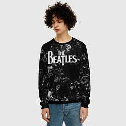 Свитшот мужской The Beatles black ice, цвет: 3D-черный — фото 2