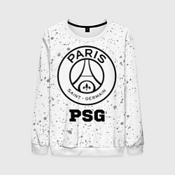 Свитшот мужской PSG sport на светлом фоне, цвет: 3D-белый