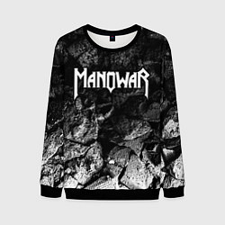 Мужской свитшот Manowar black graphite