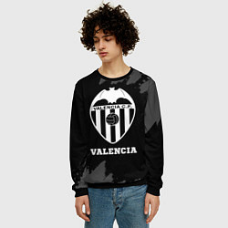 Свитшот мужской Valencia sport на темном фоне, цвет: 3D-черный — фото 2