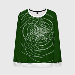 Мужской свитшот Контурные вихри