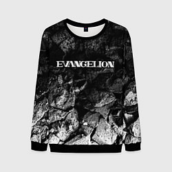 Свитшот мужской Evangelion black graphite, цвет: 3D-черный