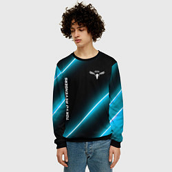 Свитшот мужской Tokyo Revengers неоновые лампы, цвет: 3D-черный — фото 2