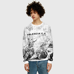 Свитшот мужской Valencia white graphite, цвет: 3D-белый — фото 2