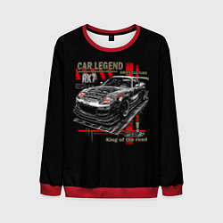 Свитшот мужской Rx7 korch drift, цвет: 3D-красный