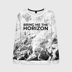 Свитшот мужской Bring Me the Horizon white graphite, цвет: 3D-белый