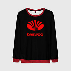 Мужской свитшот Daewoo red logo