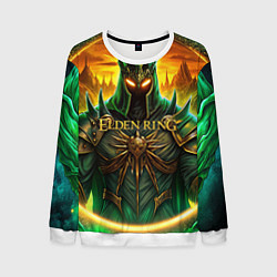 Свитшот мужской Elden Ring black knight, цвет: 3D-белый