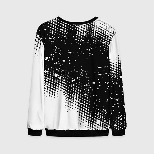 Мужской свитшот Герб Росси краски / 3D-Черный – фото 2