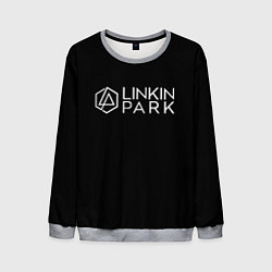 Мужской свитшот Linkin parrk logo chester