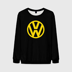 Мужской свитшот Volkswagen logo yellow