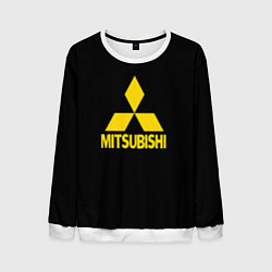 Мужской свитшот Mitsubishi logo yelow