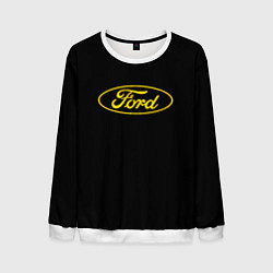 Мужской свитшот Ford logo yellow