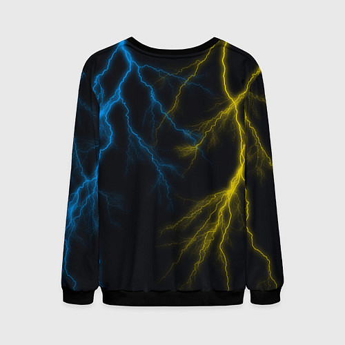 Мужской свитшот Покемон: детектив Пикачу / 3D-Черный – фото 2