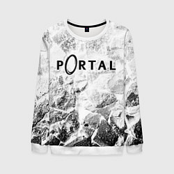 Свитшот мужской Portal white graphite, цвет: 3D-белый