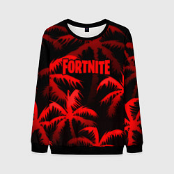 Мужской свитшот Fortnite tropic red