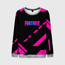 Мужской свитшот Fortnite geometry pink