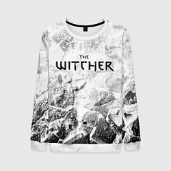 Свитшот мужской The Witcher white graphite, цвет: 3D-белый