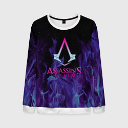 Мужской свитшот Assassins Creed flame
