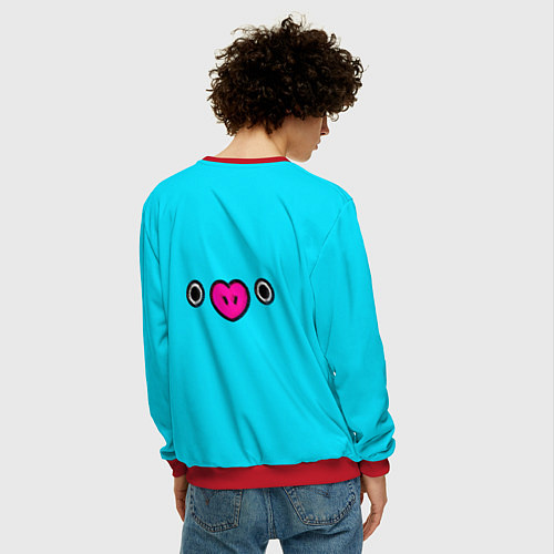 Мужской свитшот BT21-Mang / 3D-Красный – фото 4