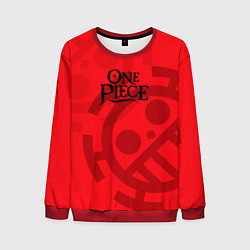 Свитшот мужской One Piece Luffy Monkey D, цвет: 3D-красный