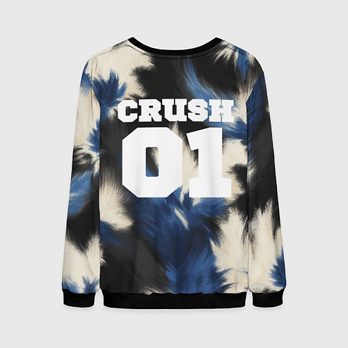 Мужской свитшот Crush 01 / 3D-Черный – фото 2