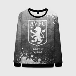 Свитшот мужской Aston Villa - grey gradient, цвет: 3D-черный