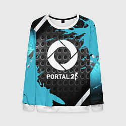 Мужской свитшот Portal game краски