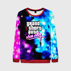 Свитшот мужской Gta flame winter, цвет: 3D-красный