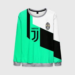 Свитшот мужской Juventus geometry, цвет: 3D-меланж