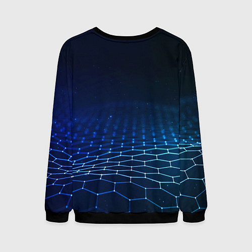 Мужской свитшот Астро бот / 3D-Черный – фото 2