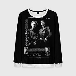 Свитшот мужской Depeche Mode Black Celebration 1986, цвет: 3D-белый