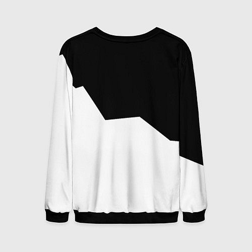 Мужской свитшот Никогда не сдавайся - позорься до конца / 3D-Черный – фото 2