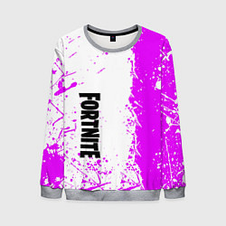 Свитшот мужской Fortnite pink color, цвет: 3D-меланж