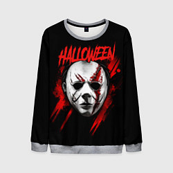 Свитшот мужской Halloween Michael Myers, цвет: 3D-меланж