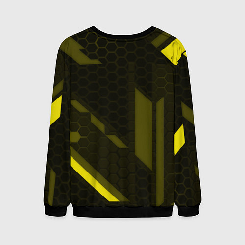 Мужской свитшот AEK fc geometry / 3D-Черный – фото 2