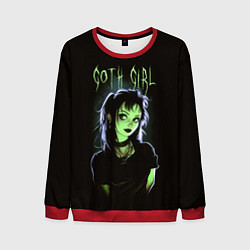 Мужской свитшот Goth girl - Beetlejuice