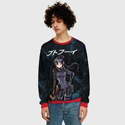 Свитшот мужской Питоху - Призрачная пуля, цвет: 3D-красный — фото 2