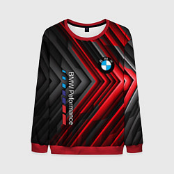 Мужской свитшот BMW geometry stripes red