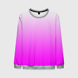 Мужской свитшот Gradient color pink