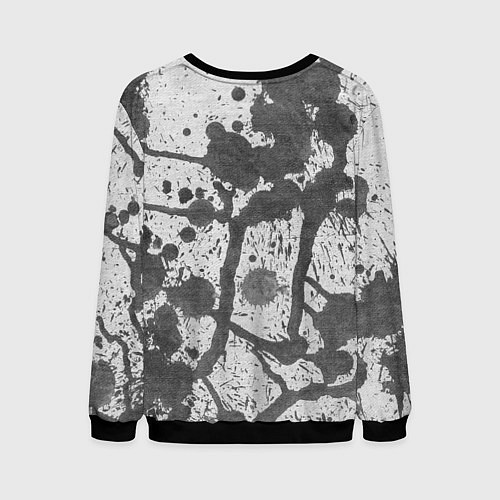 Мужской свитшот Не думай - делай / 3D-Черный – фото 2