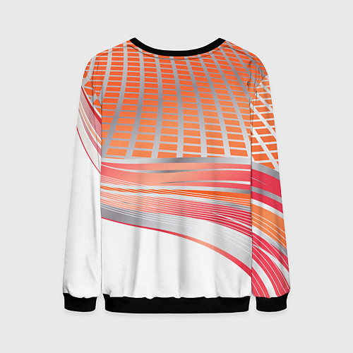 Мужской свитшот Nissan auto car / 3D-Черный – фото 2