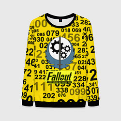 Мужской свитшот Fallout pattern symbol